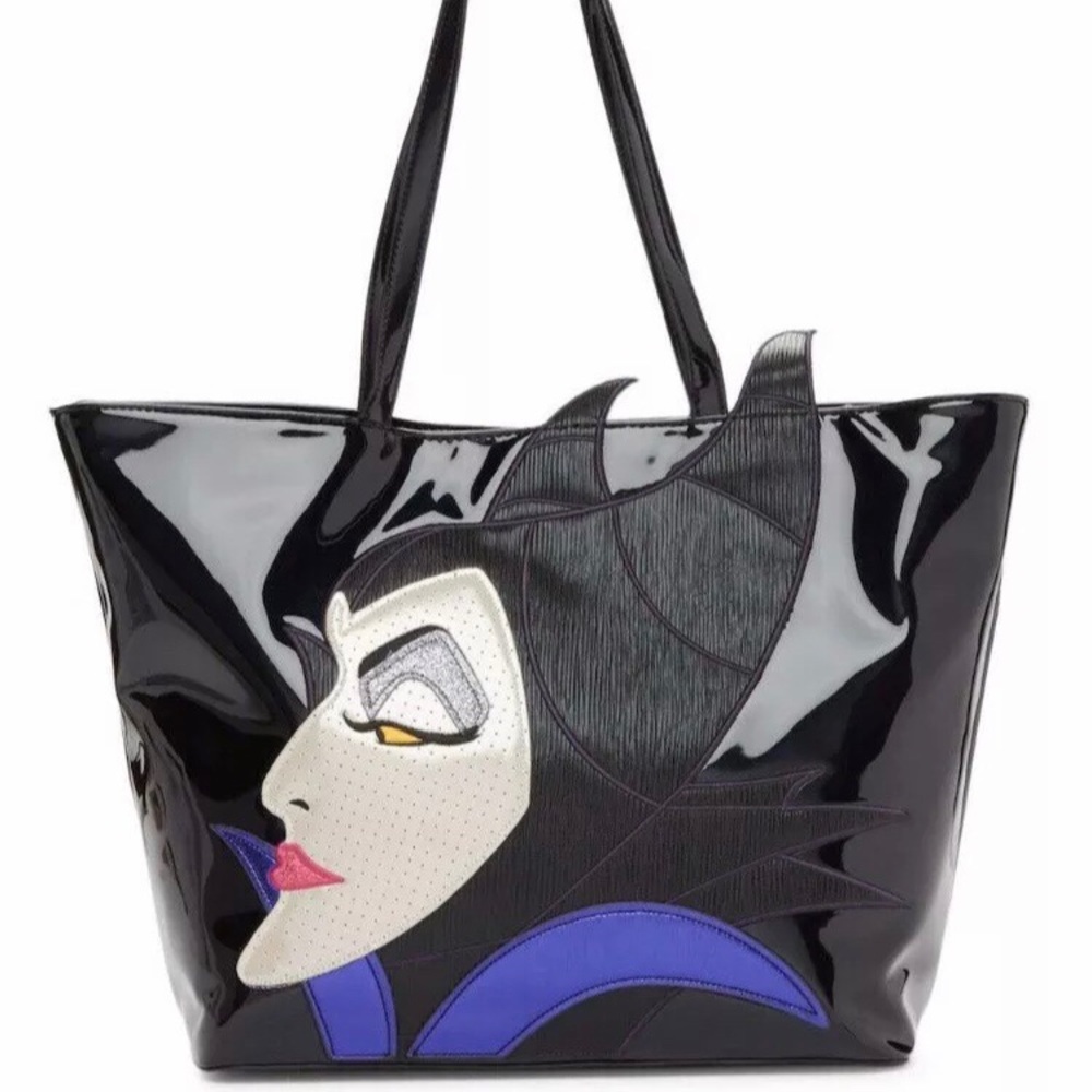 NWT DISNEY x DANIELLE NICOLE MALEFICENT TOTE BAG Purse Carryall Sleeping Beauty - Picture 15 of 16